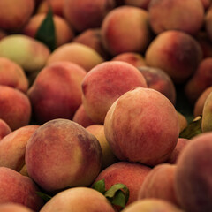 Peaches at the Farmers' Market 