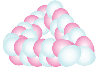 Geometric abstract background