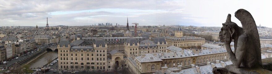 Fototapeta premium París a vista de Gargora (Color)