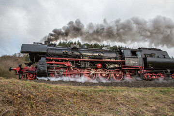 Obraz premium Dampflokomotive