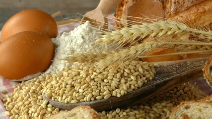 Delicious Fresh Bread Food Concept