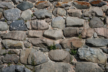 Fototapeta na wymiar Old stones wall background