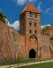 Fototapeta na wymiar Stadtmauer von Tangermuende