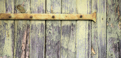 Rough old empty wooden board - website banner, background