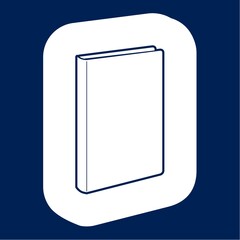 Vector book icon - Illustration