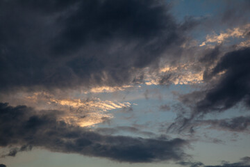 Obraz premium Abendhimmel