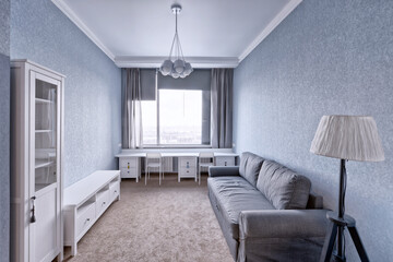 Living room interior in modern house.