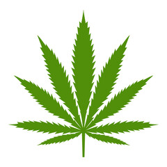 Ganja. Vector.