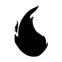 Fire burn flamme icon vector illustration graphic design