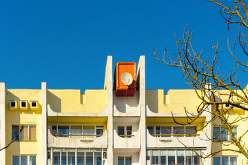 Architecture Background. Part of living building © v_sot