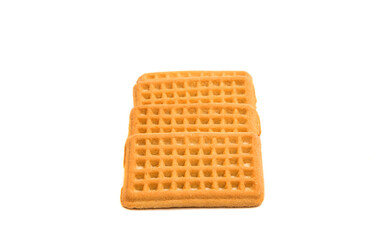 Butter biscuits isolated