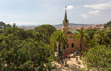 Fototapeta na wymiar Maison musée de Gaudi