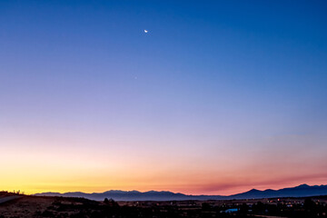 Sunrise in Nevada