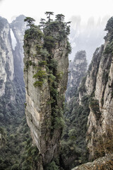 Mountains of Shangjiajie, China