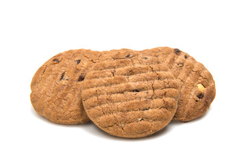 Butter biscuits isolated