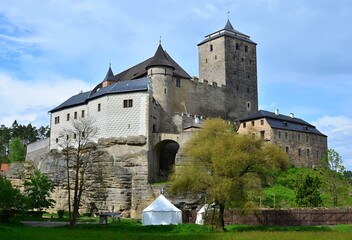 Fototapeta na wymiar Castle Kost - Czech Republic
