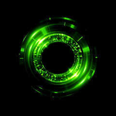 Abstract background. luminous swirling. Elegant glowing circle. .Sparking particle. Space tunnel. Glossy jellyfish. Colorful ellipse. Glint sphere