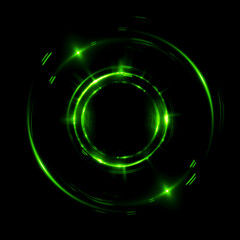 Abstract background. luminous swirling. Elegant glowing circle. .Sparking particle. Space tunnel. Glossy jellyfish. Colorful ellipse. Glint sphere