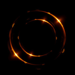 Abstract background. luminous swirling. Elegant glowing circle. .Sparking particle. Space tunnel. Glossy jellyfish. Colorful ellipse. Glint sphere