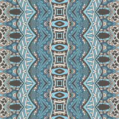 Ethnic folk seamless pattern.
