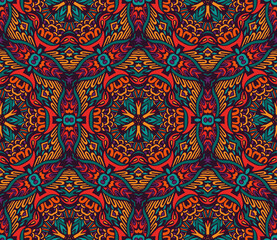 seamless vector colorful Geometric print