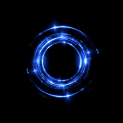 Abstract background. luminous swirling. Elegant glowing circle. .Sparking particle. Space tunnel. Glossy jellyfish. Colorful ellipse. Glint sphere