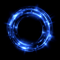 Abstract background. luminous swirling. Elegant glowing circle. .Sparking particle. Space tunnel. Glossy jellyfish. Colorful ellipse. Glint sphere