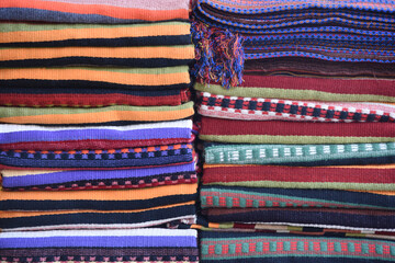Handmade carpets.  Grand Bazaar, Naqsh-e Jahan Square,Isfahan, Iran 