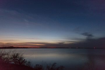 Lake Sky at Night