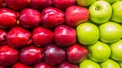 Red and Green Apples