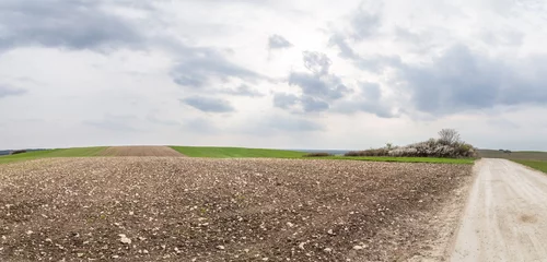 Tafelkleed Panorama of the hill © Grafik-Komputerowy