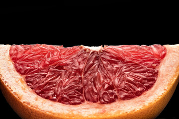 Slice if fresh grapefruit