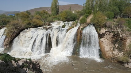 Fototapeta premium Van muradiye devil bridge