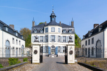 Obbicht Castle in Sittard-Geleen, Limburg, Netherlands