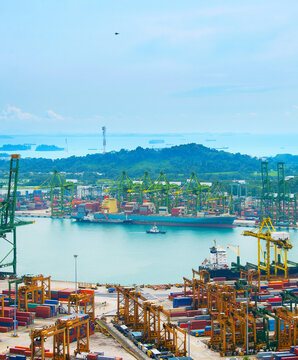 Commercial port Singapore