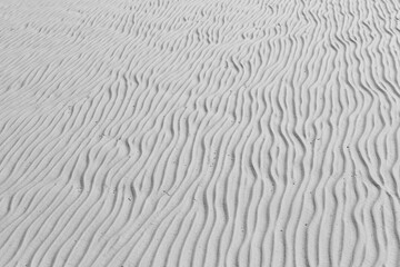 sand pattern at the beach