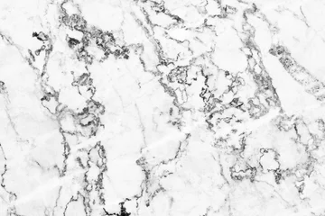 Papier Peint photo autocollant Vieux mur texturé sale White marble texture background pattern with high resolution.
