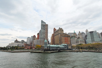 Fototapeta na wymiar Pier A, New York