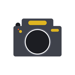photographic camera icon image vector illustration design 