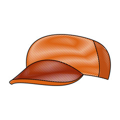 baseball cap casual clothes fashion sport vector illustration