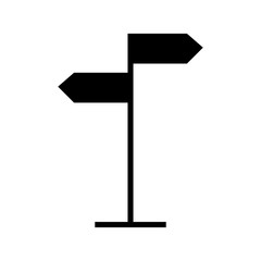 black icon traffic sign cartoon vector graphic design