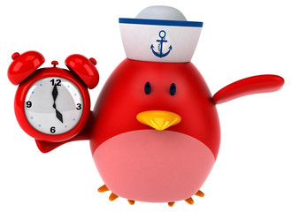 Red bird - 3D Illustration