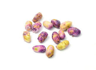 Black Berry or Java Plum Seeds Isolated 