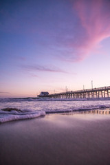 Newport Beach Sunset, Orange County, Southern California 