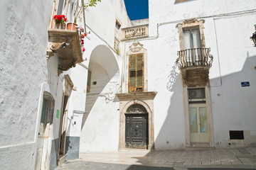 Fototapeta premium Porta St. Nicola. Martina Franca. Puglia. Italy.