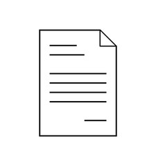 paper document file with bent horn web icon vector symbol icon design.