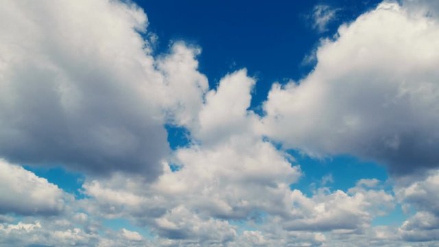 Timelapse of Rolling Clouds.