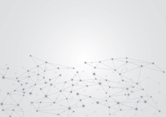 Abstract computer generated on white background