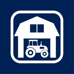 Farm House vector logo