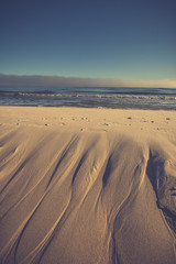 vacation by the sea, walk on the edge, Jastrzebia Gora, Poland.